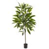 Long Leaf Ficus Artificial Plant