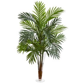 Areca Palm Artificial Plant in Vase
