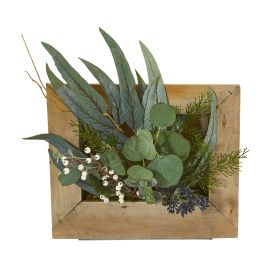 Eucalyptus Artificial Plant in Hanging Frame