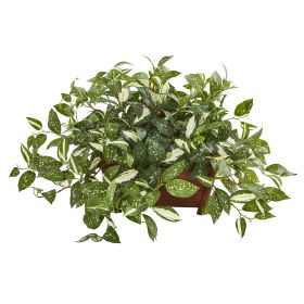 Florida Beauty Artificial Plant in Rectangular Planter