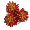 Succulent Artificial Plant in Marble Finish Vase