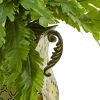 Fern Artificial Plant in Metal Planter