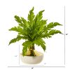 Fern Artificial Plant in Designer Vase