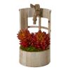 Succulent Artificial Plant in Faucet Planter