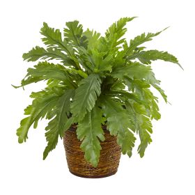 Fern Artificial Plant in Basket