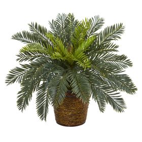 Cycas Artificial Plant in Basket