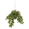 Holly Berry Plant in Hanging Bucket (Real Touch)