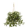 Florida Beauty Artificial Plant in Tin Hanging Bucket