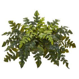 Holly Fern Artificial Ledge Plant