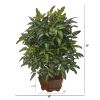 Bracken Fern Artificial Plant in Decorative Planter