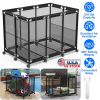 210 Gallon Pool Storage Bin Swimming Pool Noodles Holder 48.4x30.1x33.3in Float Organizer Rolling Mesh Storage Basket with Lockable Wheels