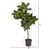 Magnolia Leaf Artificial Tree
