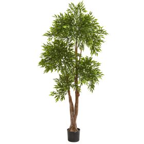 Ruscus Artificial Tree UV Resistant (Indoor/Outdoor)