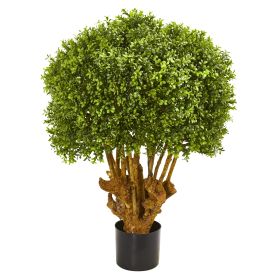 Boxwood Artificial Topiary Tree (Indoor/Outdoor)