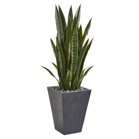 Sansevieria Artificial Plant in Sate Planter