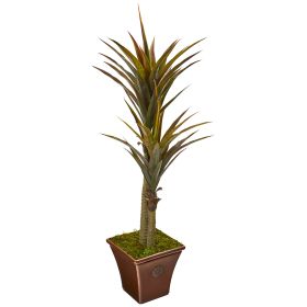 Yucca Artificial Tree in Planter