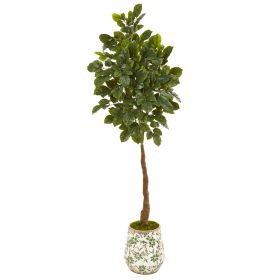 Beech Leaf Artificial Tree in Designer Planter