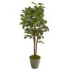 Fig Artificial Tree in Green Planter
