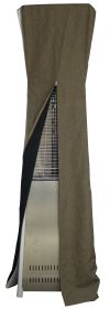 AZ Patio Heaters Triangle Glass Tube Patio Heater Commercial Cover-  Tan