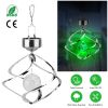 Spiral Spinner Solar Lights Wind Chime LED Color Changing Hanging Wind Lamp Waterproof Decorative Night Lamp For Lawn Yard Balcony Porch
