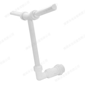 Waterfall Swimming Pool Fountain Fish Pond Waterfall Fountain Adjustable Pool Decoration Cooling Spray For Yard - double head - China