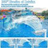 Waterfall Swimming Pool Fountain Fish Pond Waterfall Fountain Adjustable Pool Decoration Cooling Spray For Yard - single head - China