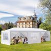 10x30 Gazebo Party Tent with 8 Side Walls - as Pic