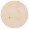 Table Top Ø11.8"x1" Solid Wood Pine - Brown