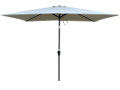 6 x 9ft Patio Umbrella Outdoor Waterproof Umbrella with Crank and Push Button Tilt without flap for Garden Backyard Pool Swimming Pool Market - as Pic