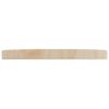 Table Top Ø11.8"x1" Solid Wood Pine - Brown