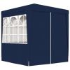 Professional Party Tent with Side Walls 6.6'x6.6' Blue 0.3 oz/ft² - Blue
