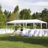 10x30 Gazebo Party Tent with 8 Side Walls - as Pic