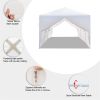 10x30 Gazebo Party Tent with 8 Side Walls - as Pic