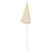 Outdoor Parasol with Steel Pole Sand 70.9" - Sand