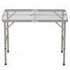 3FT Portable Picnic Table Adjustable Height - as picture