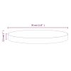 Table Top Ø11.8"x1" Solid Wood Pine - Brown