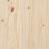 Table Top Ø11.8"x1" Solid Wood Pine - Brown