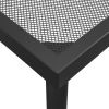 Patio Table Anthracite 78.7"x39.4"x28.3" Steel Mesh - Anthracite