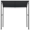 BBQ Gazebo 84.6"x59.1"x86.6" Anthracite Steel - Anthracite