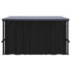 Gazebo with Curtain 13.3'x9.6'x8' Anthracite - Anthracite