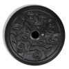 Resin Round Parasol Base - Black