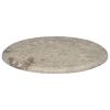 Table Top Gray Ø19.7"x1" Marble - Grey