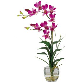 Dendrobium Cube Liquid Illusion (Color: Purple)