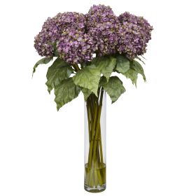 Hydrangea w/Cylinder (Color: Purple)