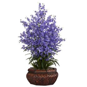 Large Dancing Lady Arrangement (Color: Purple, size: 36")