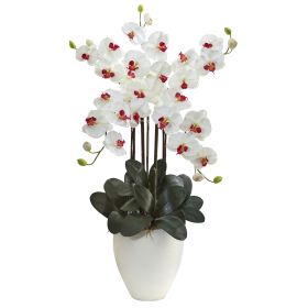 Giant Phalaenopsis Orchid Arrangement (Color: White, size: 50")