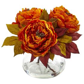 Peony Artificial Arrangement (size: 10")