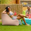 Jaxx Ponce Outdoor Bean Bag Chair Weather Resistant Patio and Poolside Lounge Seating