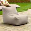 Jaxx Ponce Outdoor Bean Bag Chair Weather Resistant Patio and Poolside Lounge Seating