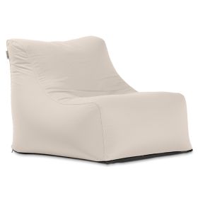 Jaxx Ponce Outdoor Bean Bag Chair Weather Resistant Patio and Poolside Lounge Seating (Option: Pearl)